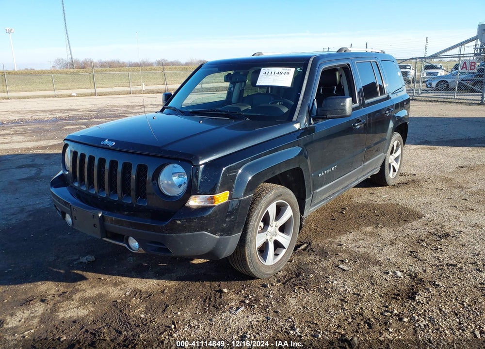 2016 JEEP PATRIOT HIGH ALTITUDE EDITION VIN: 1C4NJPFA7GD519237