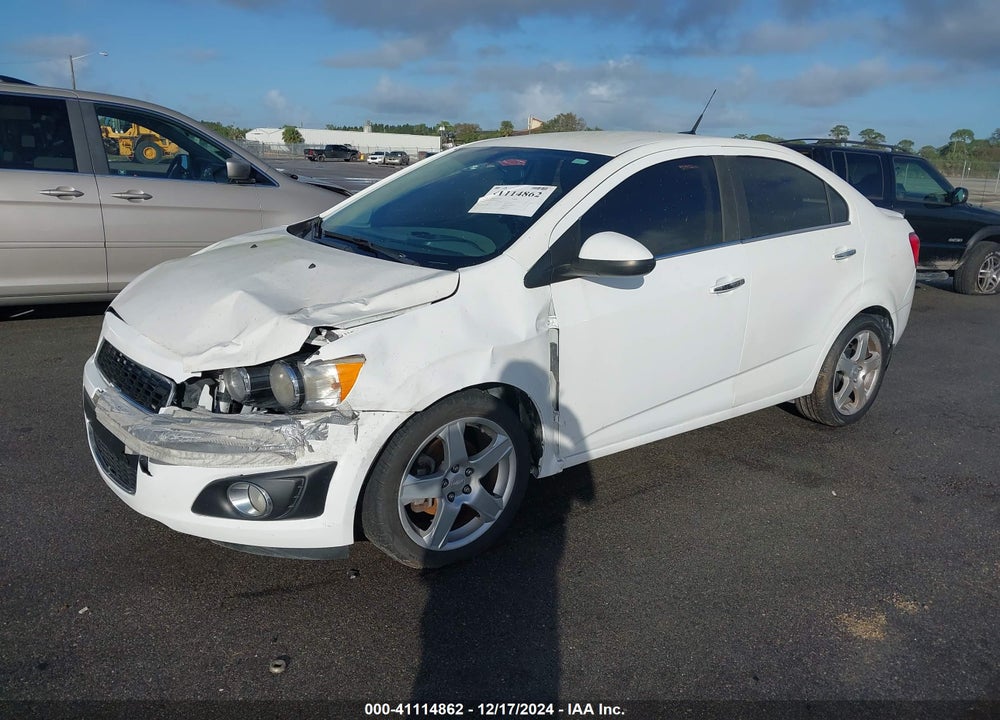 2014 CHEVROLET SONIC LTZ AUTO VIN: 1G1JE5SB9E4152580