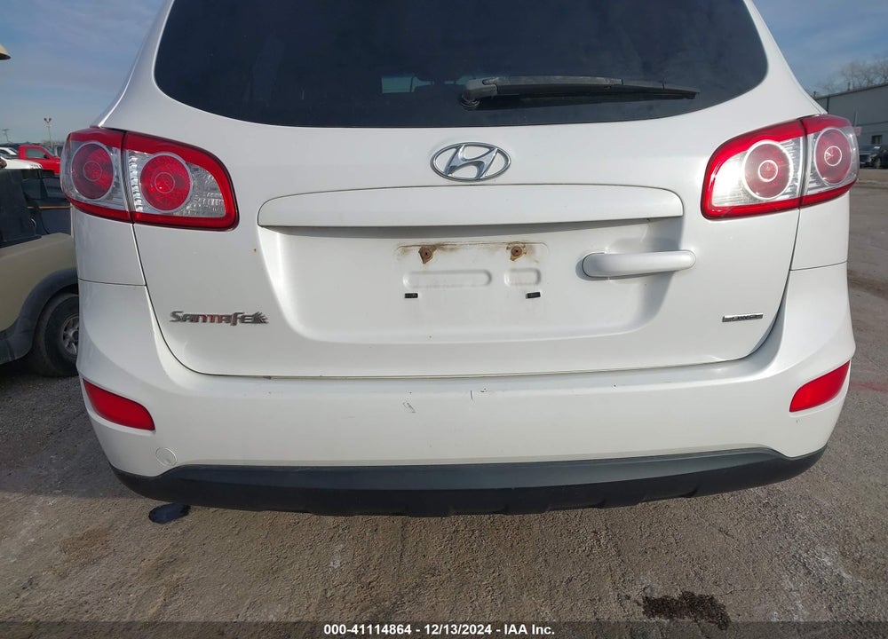 2012 HYUNDAI SANTA FE GLS VIN: 5XYZGDAB2CG145789