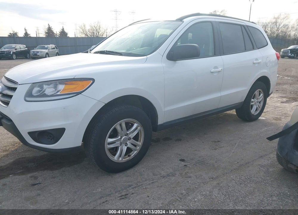 2012 HYUNDAI SANTA FE GLS VIN: 5XYZGDAB2CG145789