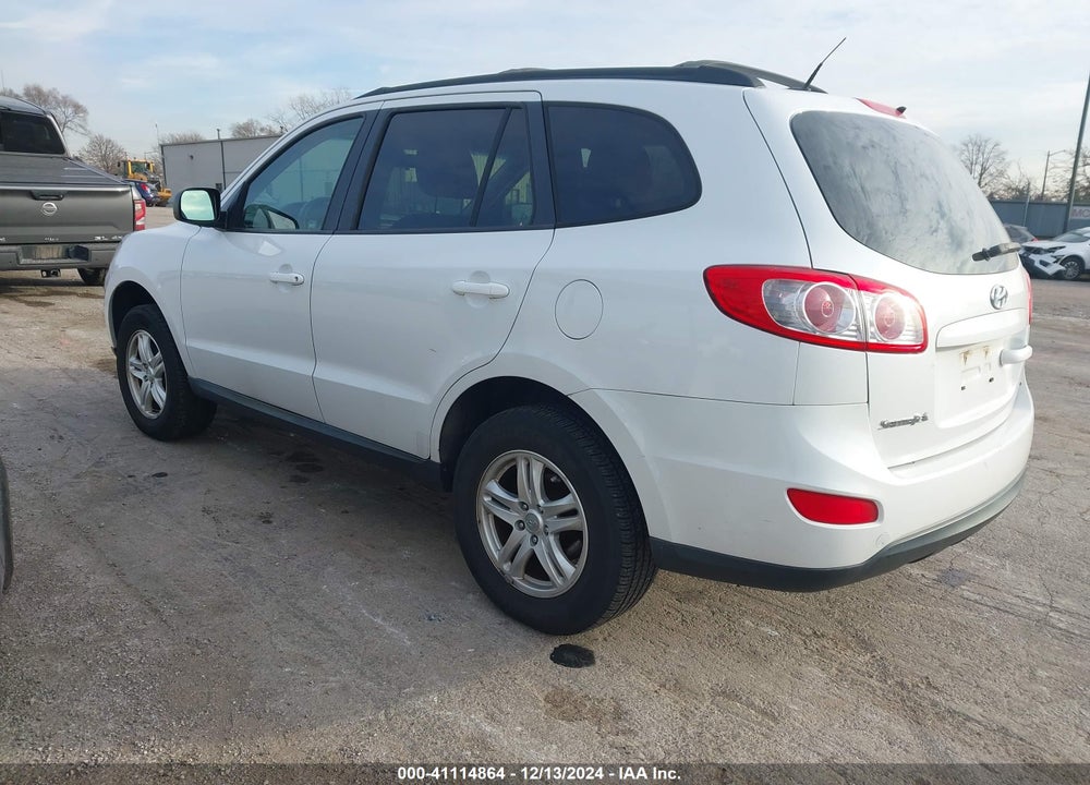 2012 HYUNDAI SANTA FE GLS VIN: 5XYZGDAB2CG145789
