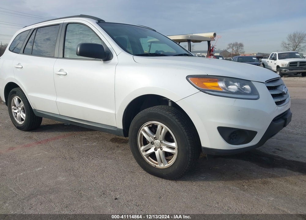 2012 HYUNDAI SANTA FE GLS VIN: 5XYZGDAB2CG145789