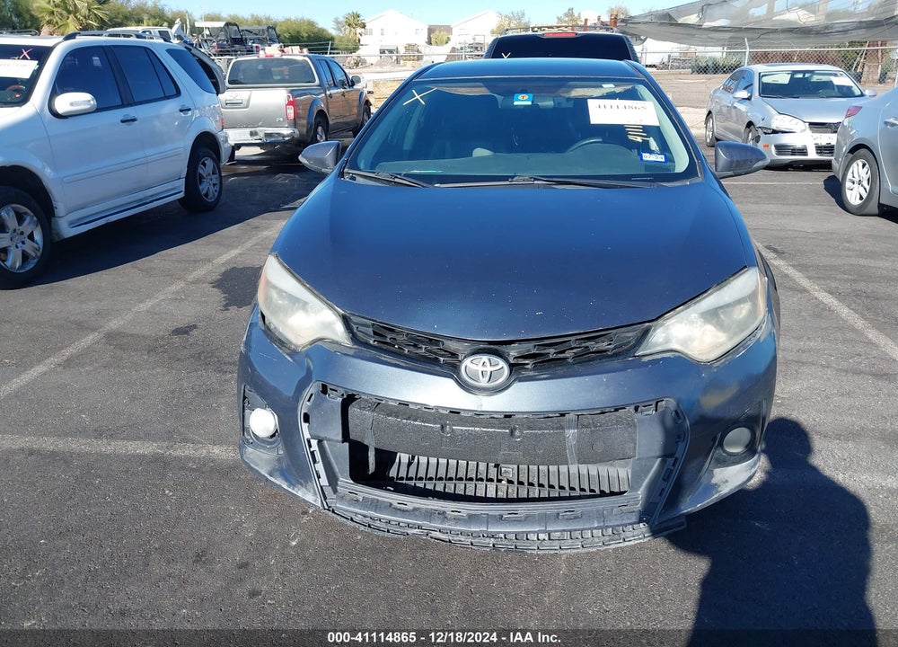2014 TOYOTA COROLLA VIN: 5YFBURHE4EP024977