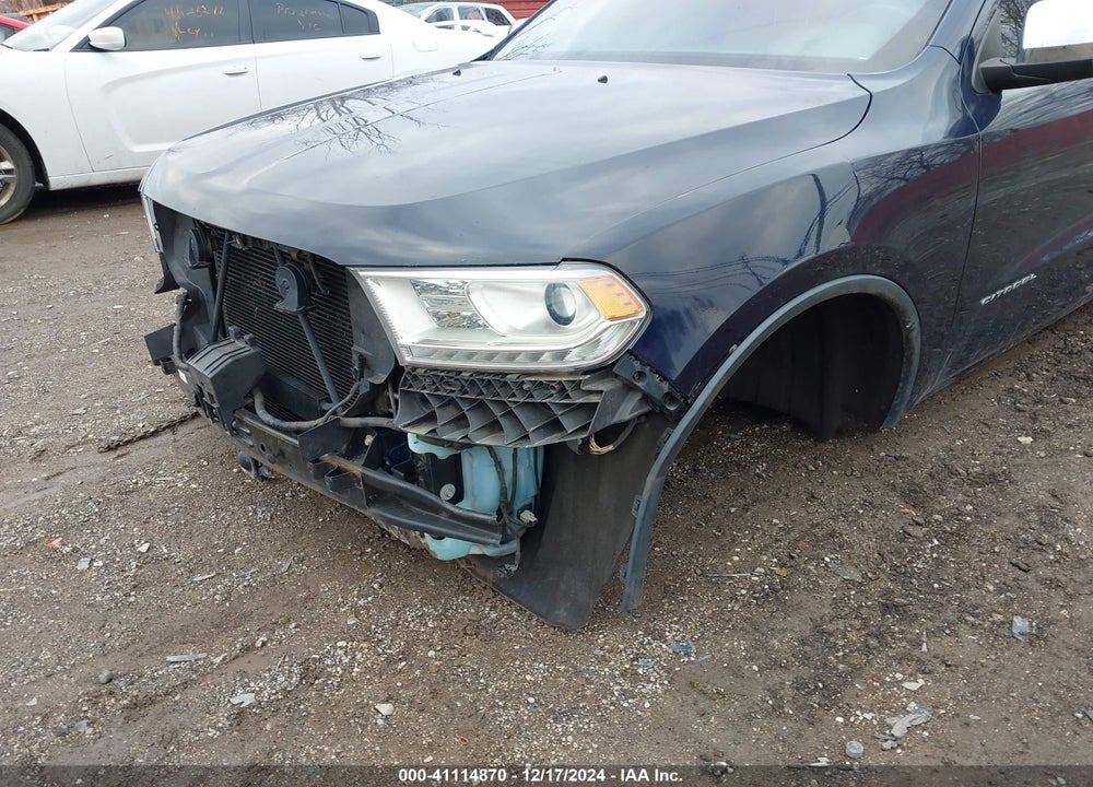 2014 DODGE DURANGO CITADEL VIN: 1C4SDJET4EC543329