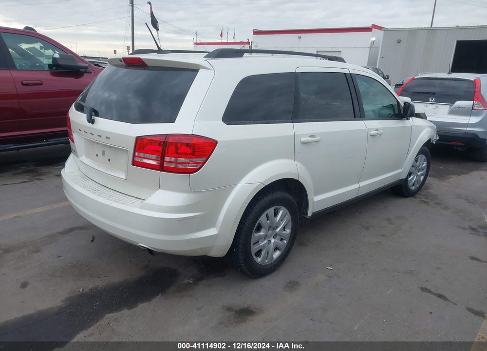 2016 DODGE JOURNEY SE VIN: 3C4PDCAB6GT116580