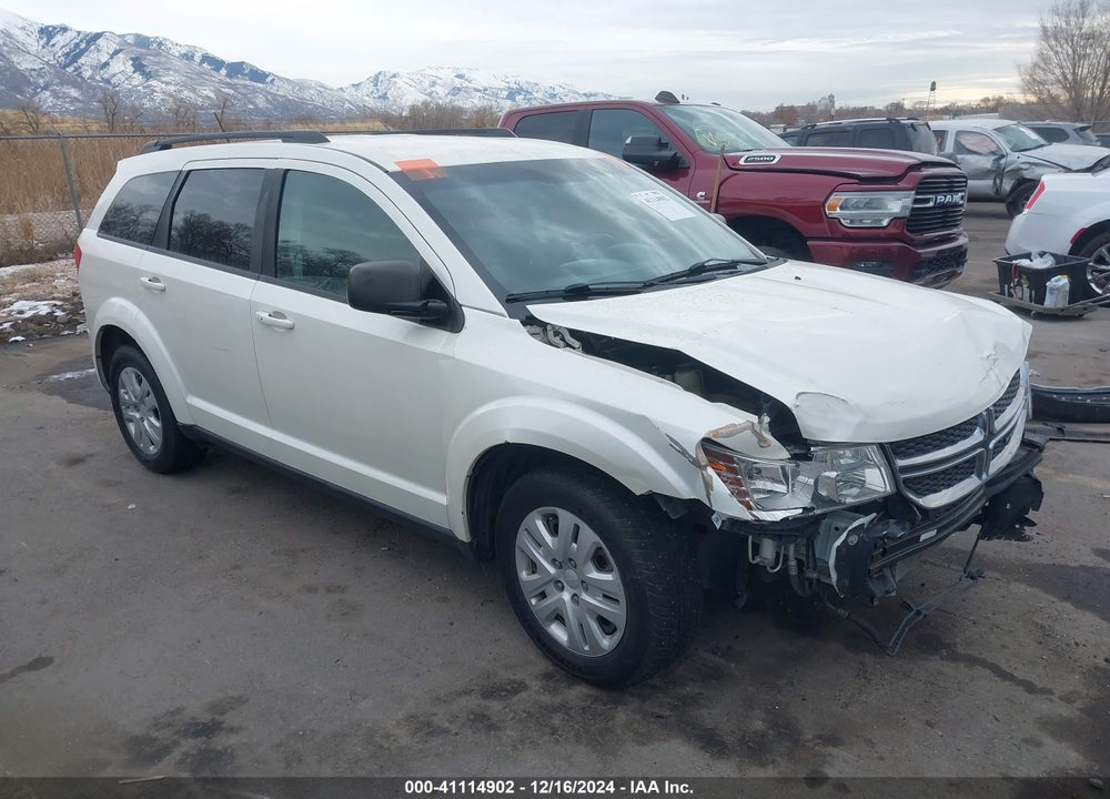 2016 DODGE JOURNEY SE VIN: 3C4PDCAB6GT116580