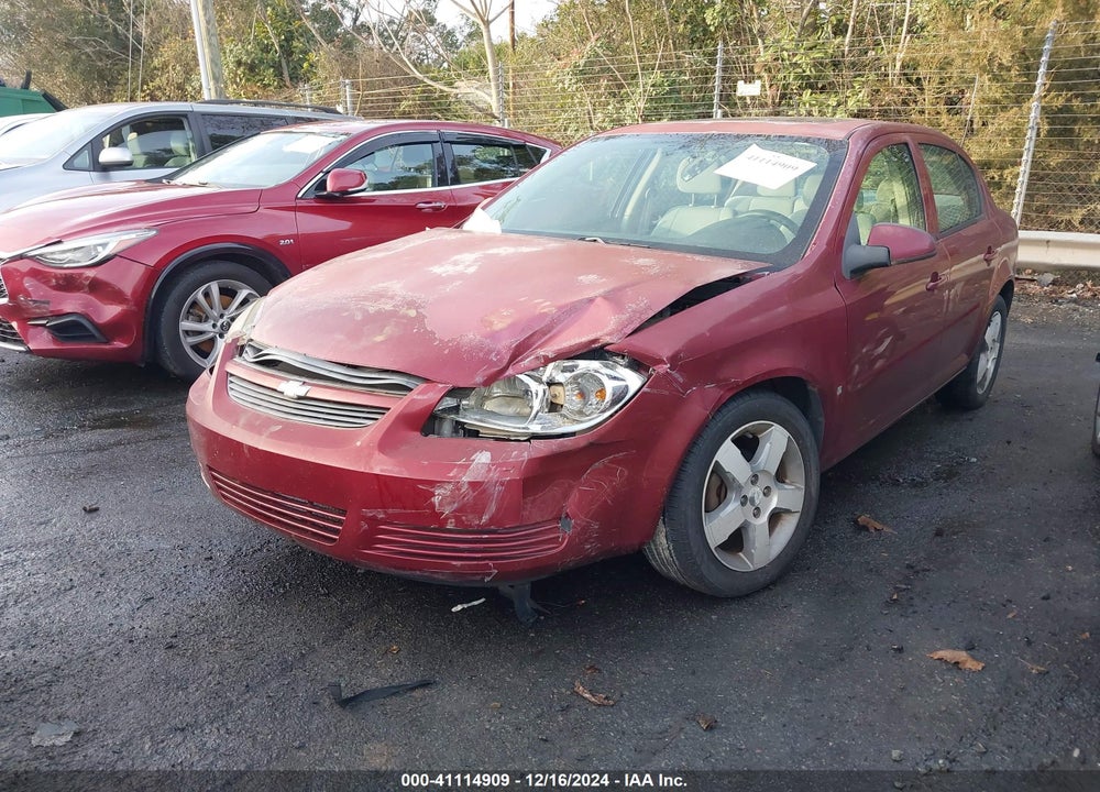 2008 CHEVROLET COBALT LT VIN: 1G1AL58F587263159