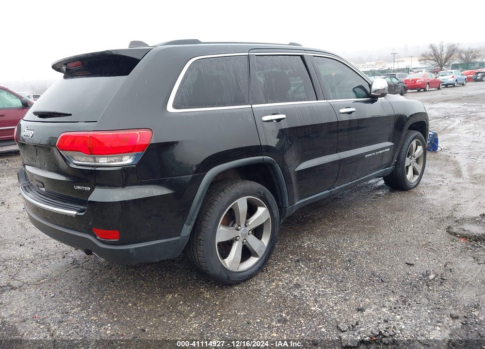 2014 JEEP GRAND CHEROKEE LIMITED VIN: 1C4RJFBG4EC247495