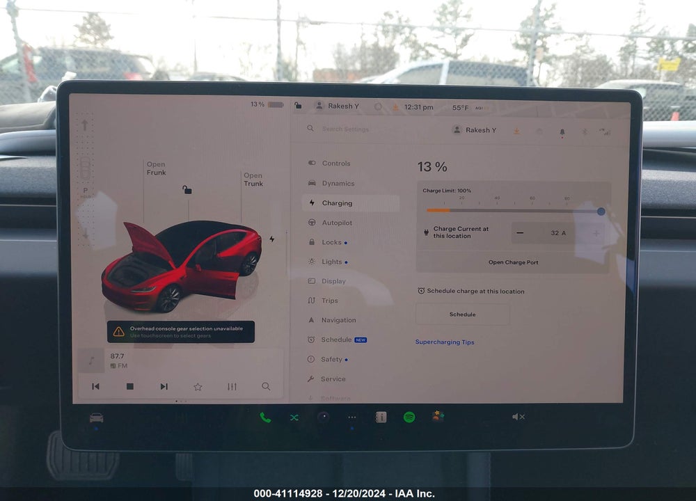 2024 TESLA MODEL 3 VIN: 5YJ3E1EA1RF727331