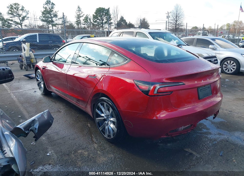 2024 TESLA MODEL 3 VIN: 5YJ3E1EA1RF727331