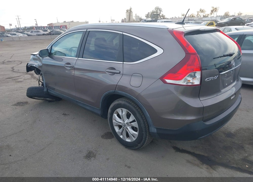 2013 HONDA CR-V EX-L VIN: 5J6RM3H71DL006371