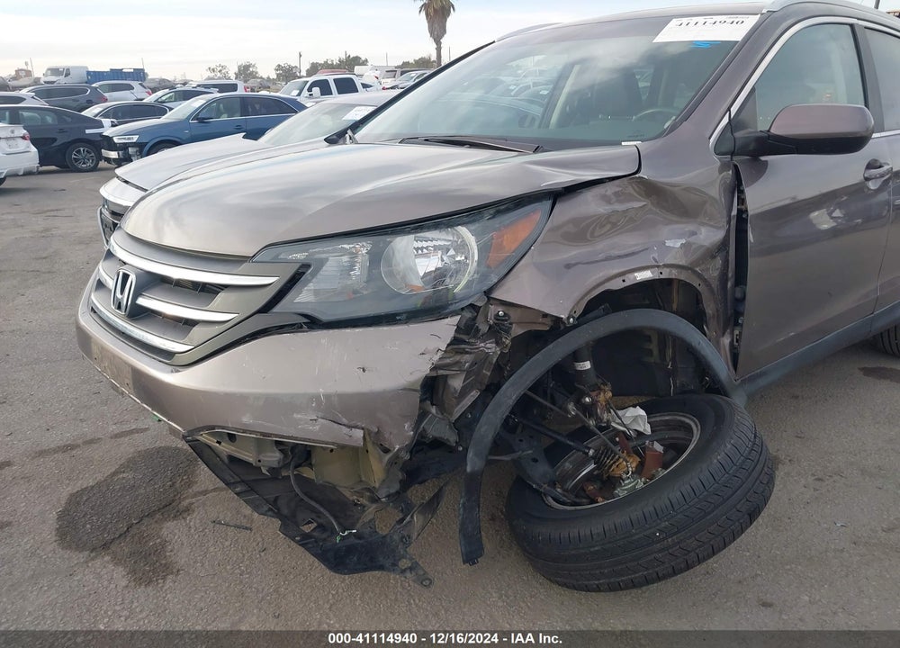 2013 HONDA CR-V EX-L VIN: 5J6RM3H71DL006371