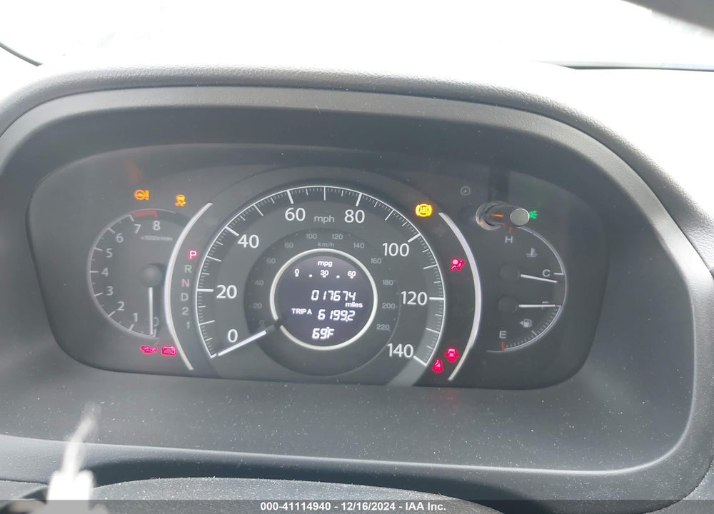 2013 HONDA CR-V EX-L VIN: 5J6RM3H71DL006371
