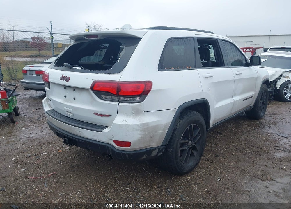2017 JEEP GRAND CHEROKEE TRAILHAWK VIN: 1C4RJFLT2HC614250