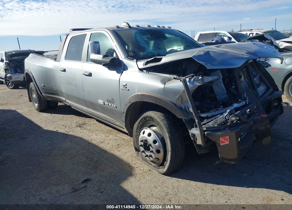 2020 RAM 3500 LAIE LONGHORN  4X4 8' BOX VIN: 3C63RRKL6LG301684