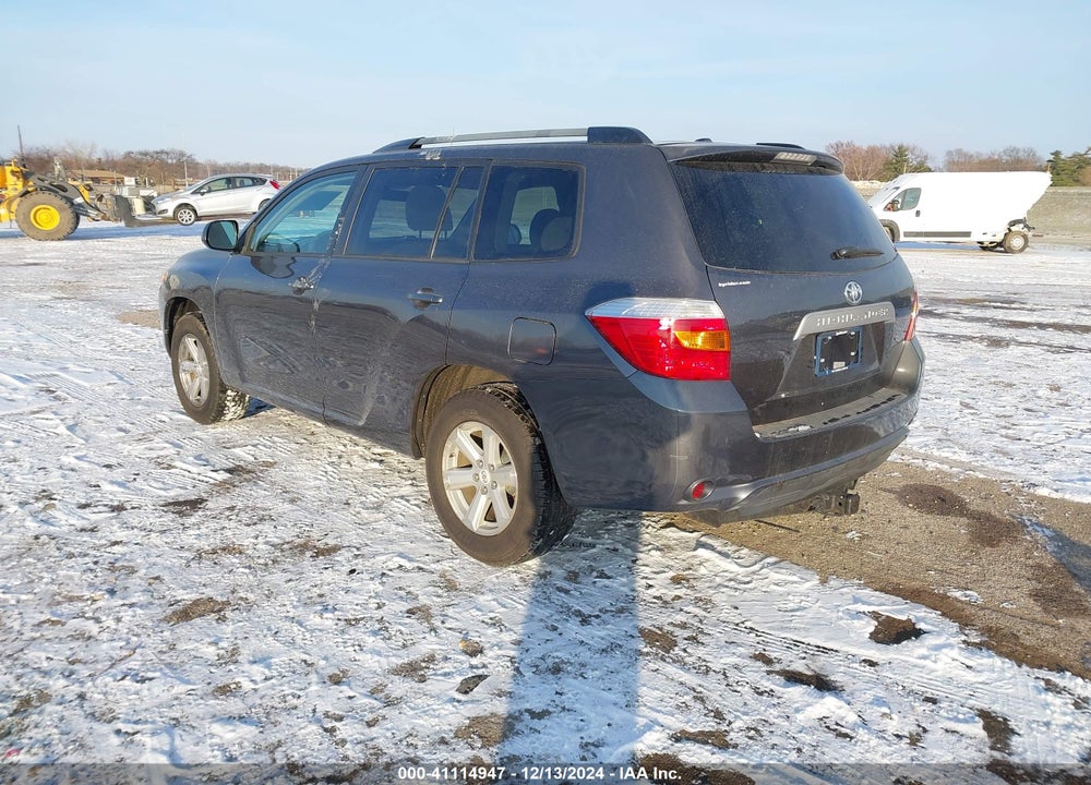 2010 TOYOTA HIGHLANDER BASE V6 VIN: 5TDZK3EH8AS006600