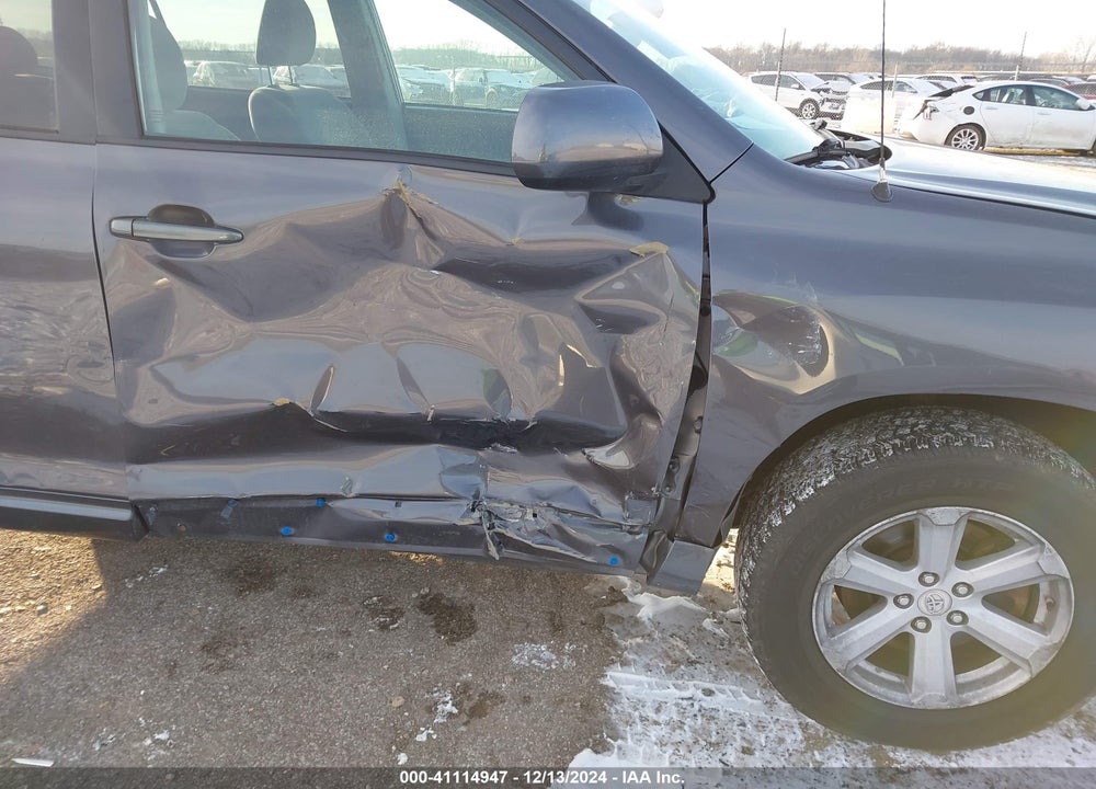 2010 TOYOTA HIGHLANDER BASE V6 VIN: 5TDZK3EH8AS006600