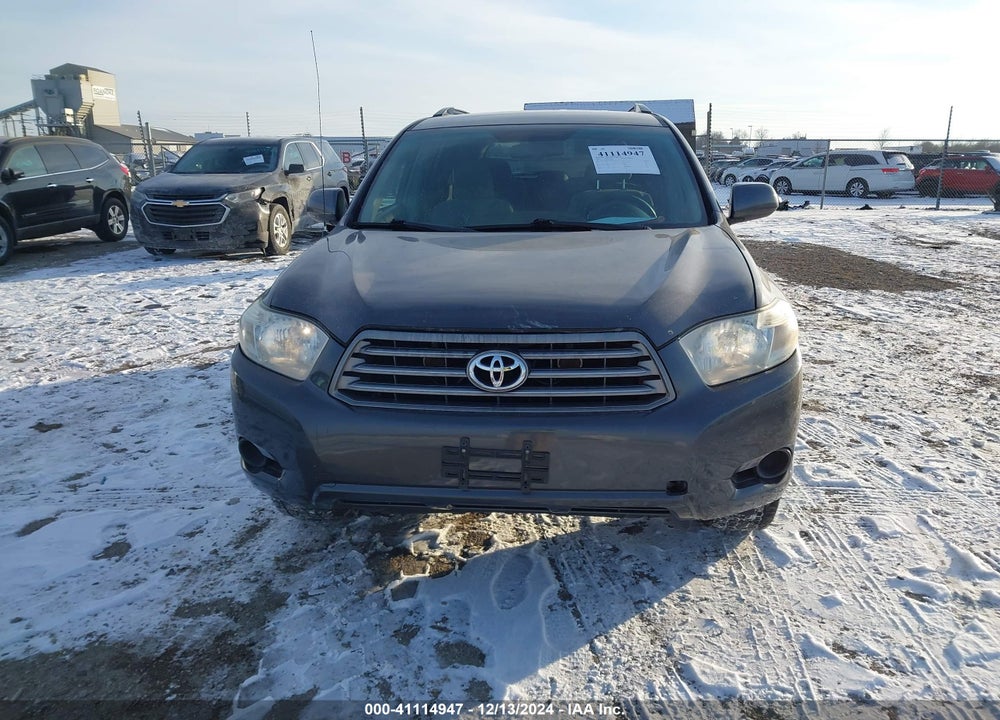 2010 TOYOTA HIGHLANDER BASE V6 VIN: 5TDZK3EH8AS006600