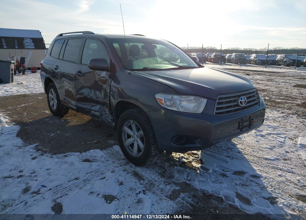 2010 TOYOTA HIGHLANDER BASE V6 VIN: 5TDZK3EH8AS006600