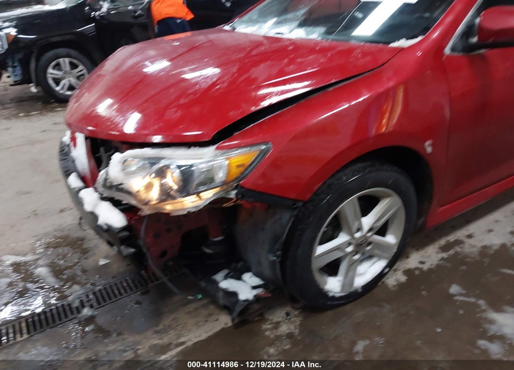2012 TOYOTA CAMRY SE VIN: 4T1BF1FKXCU539627
