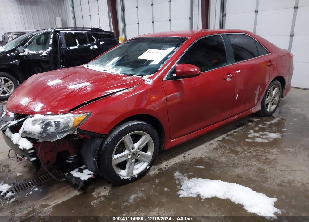 2012 TOYOTA CAMRY SE VIN: 4T1BF1FKXCU539627