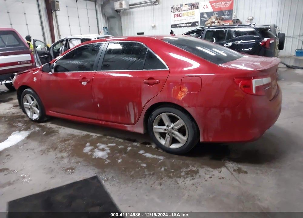 2012 TOYOTA CAMRY SE VIN: 4T1BF1FKXCU539627