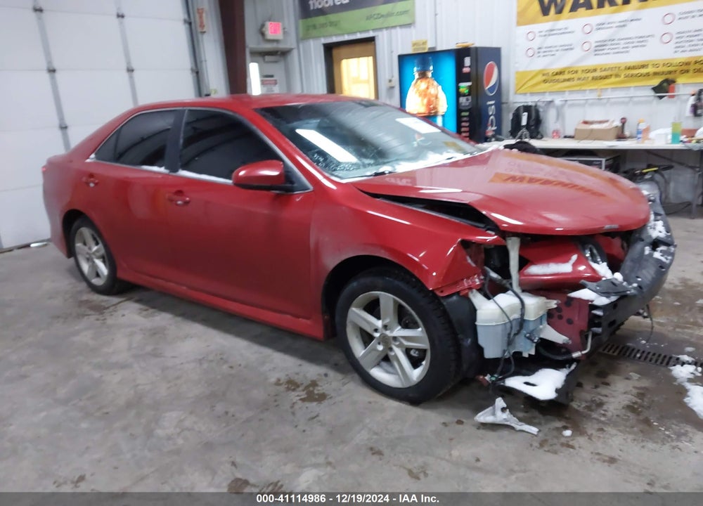 2012 TOYOTA CAMRY SE VIN: 4T1BF1FKXCU539627