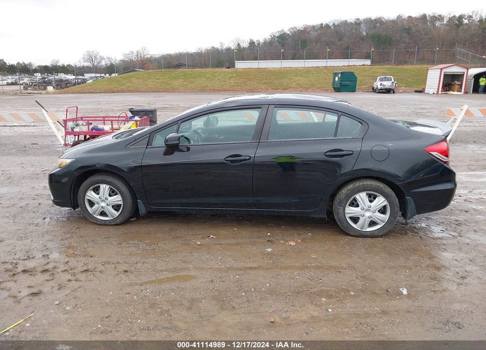 2013 HONDA CIVIC LX VIN: 2HGFB2F59DH558404
