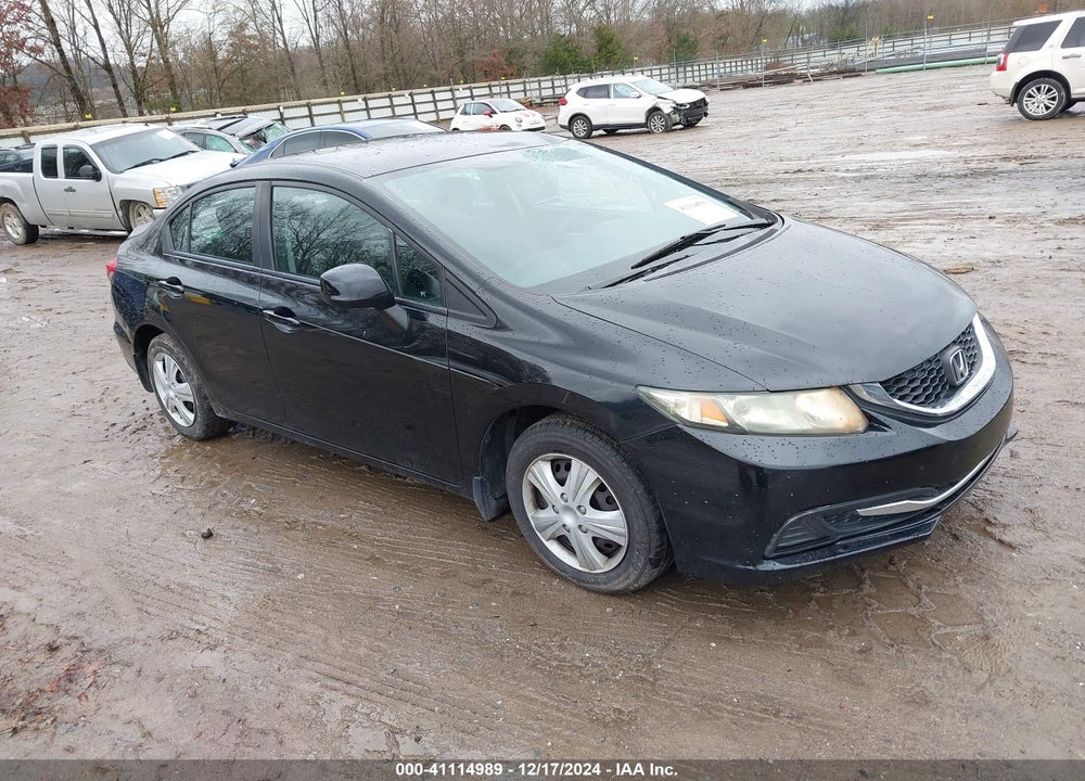 2013 HONDA CIVIC LX VIN: 2HGFB2F59DH558404