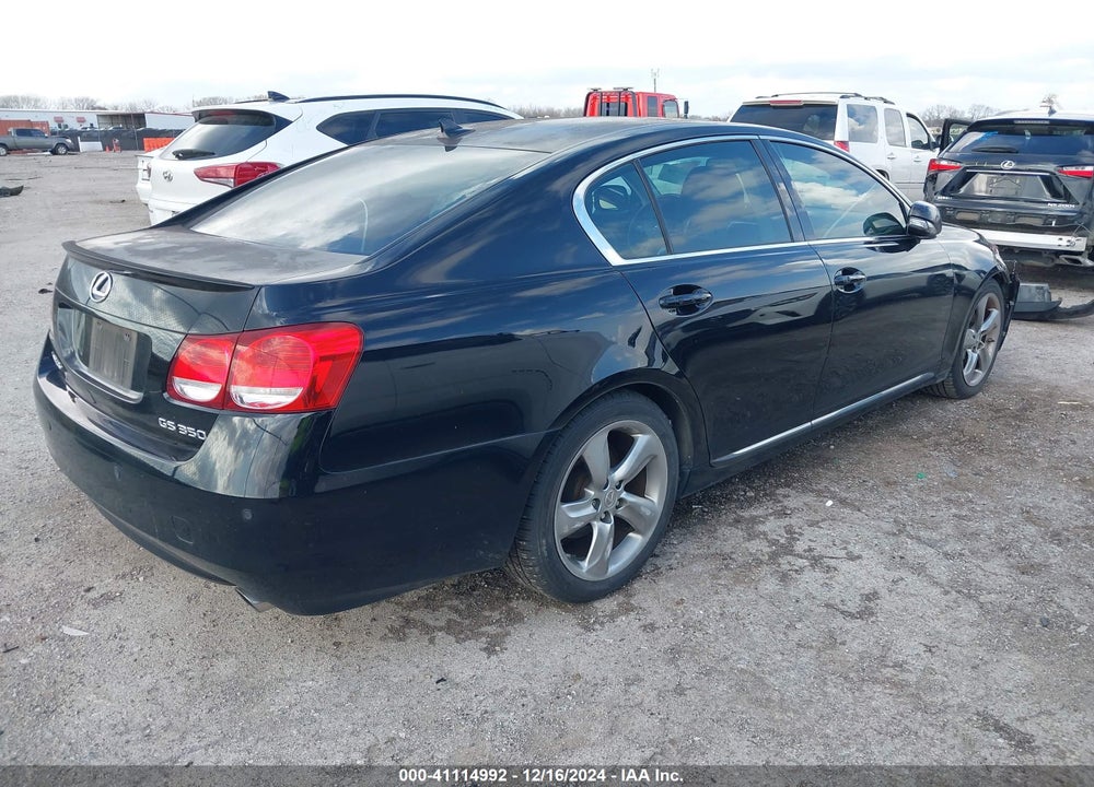 2008 LEXUS GS 350 VIN: JTHBE96S780032106
