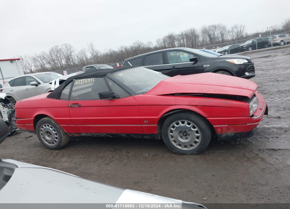 1989 CADILLAC ALLANTE VIN: 1G6VR3181KU101659