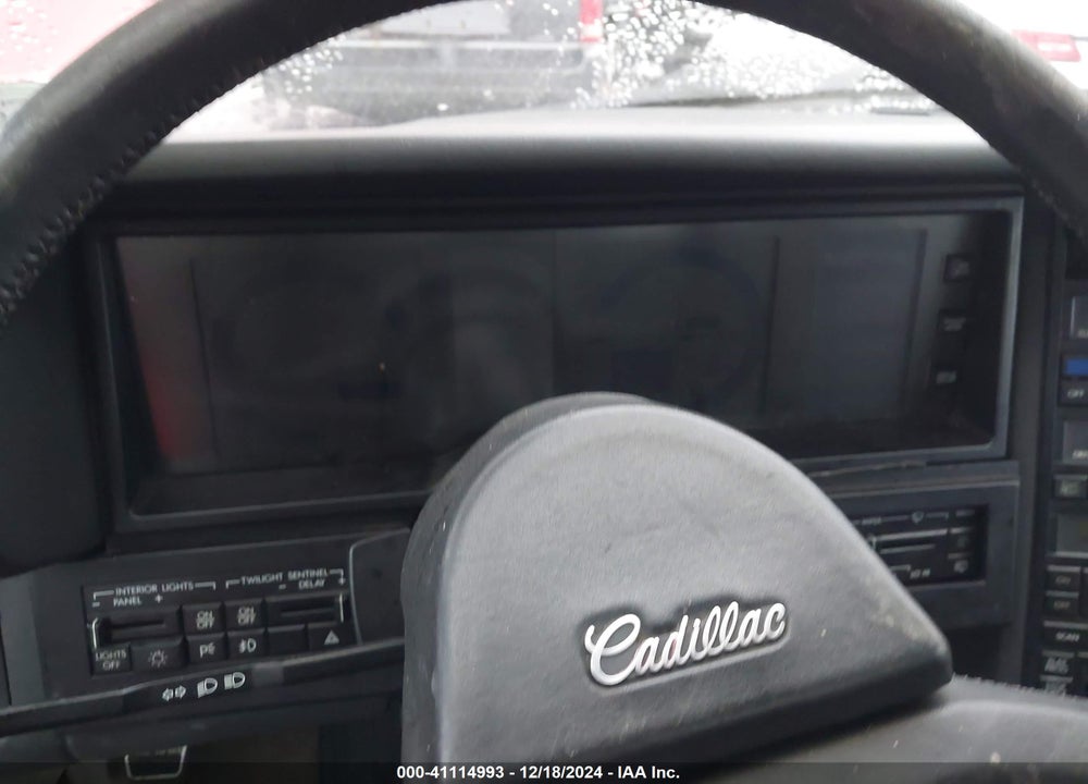 1989 CADILLAC ALLANTE VIN: 1G6VR3181KU101659
