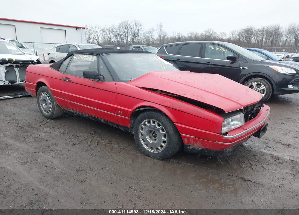1989 CADILLAC ALLANTE VIN: 1G6VR3181KU101659
