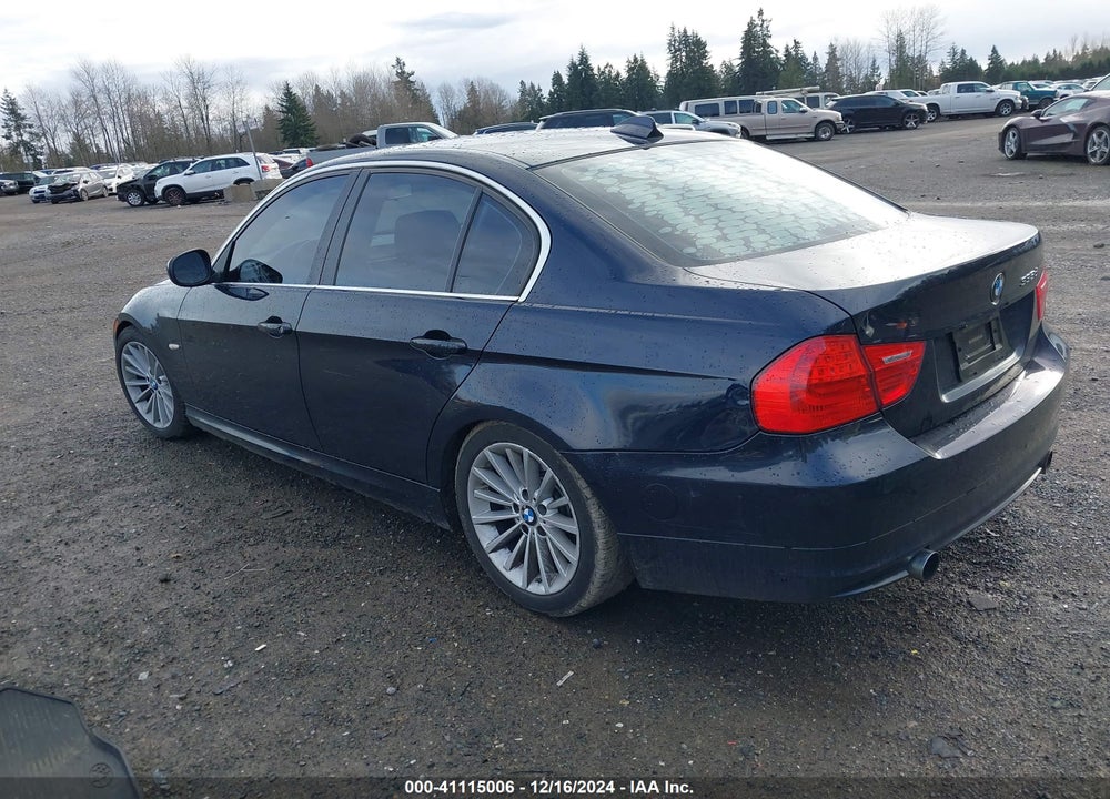 2010 BMW 335D VIN: WBAPN7C50AA266756