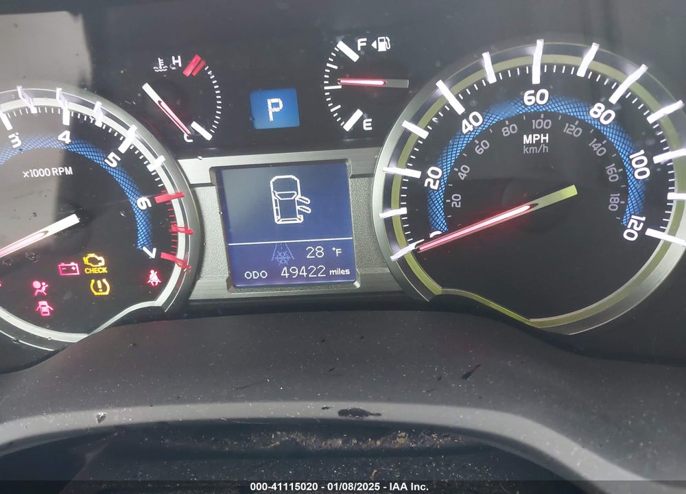 2019 TOYOTA 4RUNNER LIMITED VIN: JTEBU5JR8K5720171