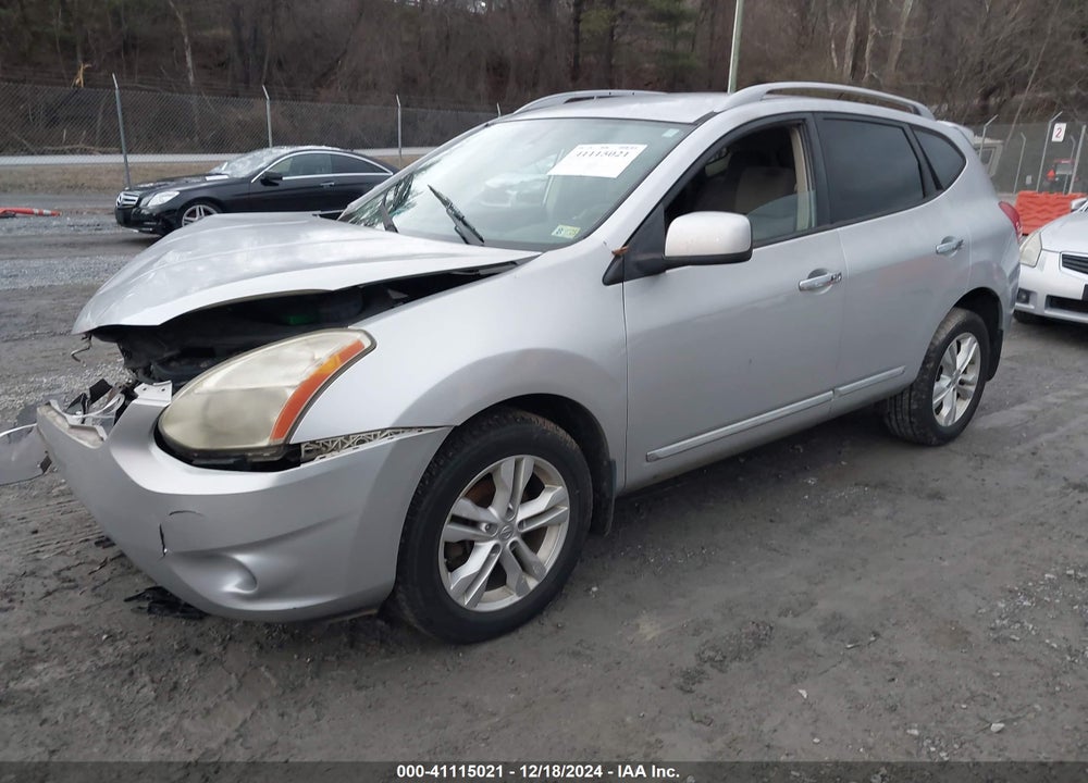 2012 NISSAN ROGUE SV VIN: JN8AS5MV8CW374668