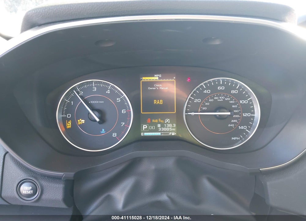 2021 SUBARU CROSSTREK LIMITED VIN: JF2GTHNC3M8274843