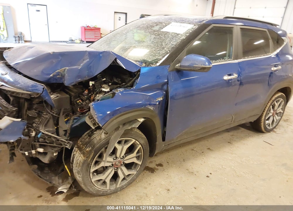 2021 KIA SELTOS SX TURBO VIN: KNDETCA27M7186616