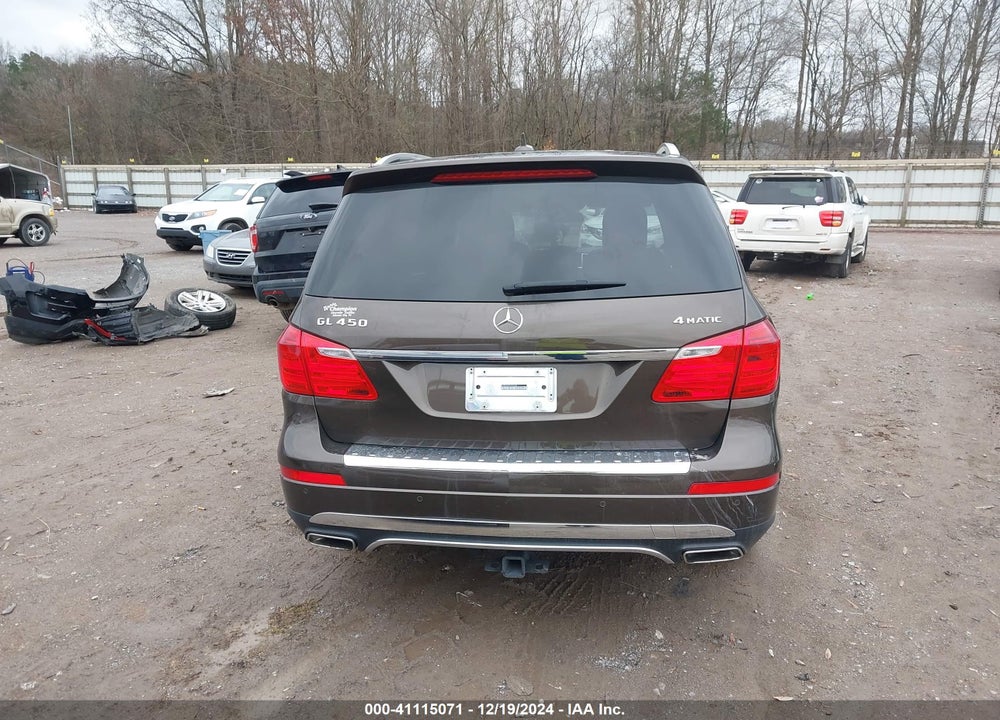 2015 MERCEDES-BENZ GL 450 4MATIC VIN: 4JGDF6EEXFA518283