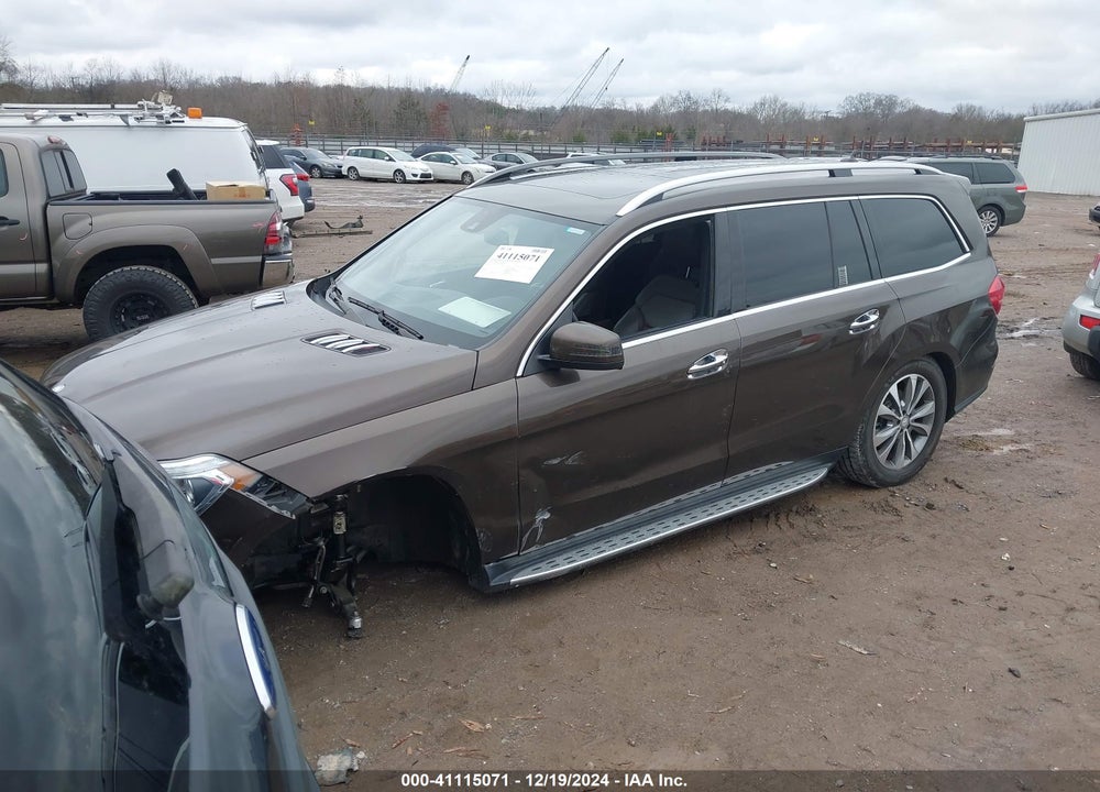 2015 MERCEDES-BENZ GL 450 4MATIC VIN: 4JGDF6EEXFA518283