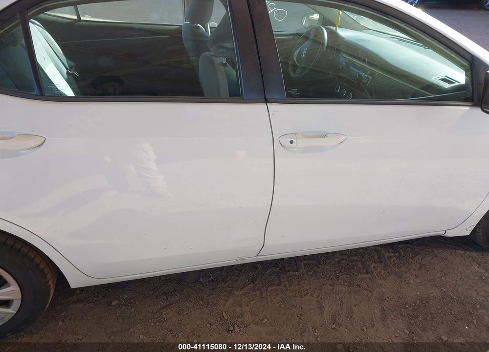 2014 TOYOTA COROLLA L VIN: 2T1BURHE7EC223621