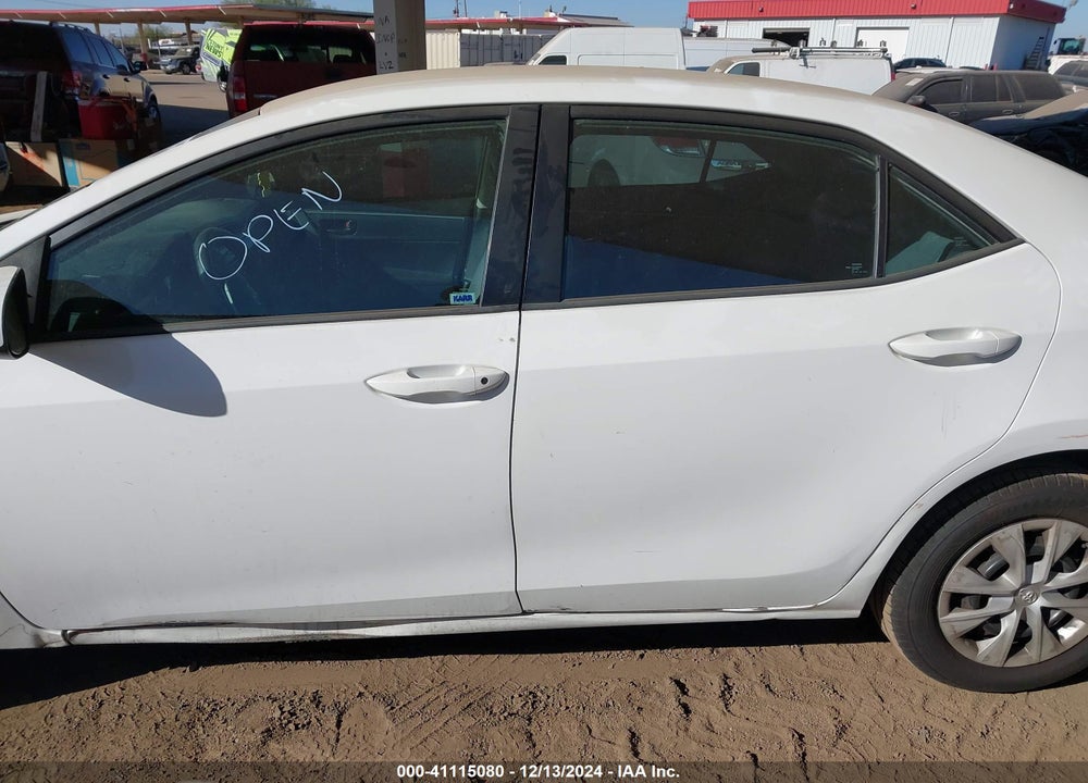 2014 TOYOTA COROLLA L VIN: 2T1BURHE7EC223621