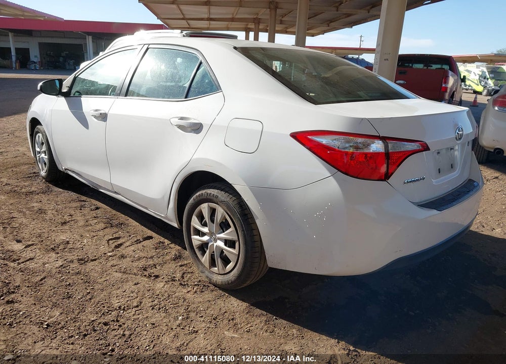 2014 TOYOTA COROLLA L VIN: 2T1BURHE7EC223621