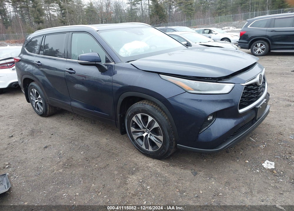 2021 TOYOTA HIGHLANDER XLE VIN: 5TDGZRBH9MS159680