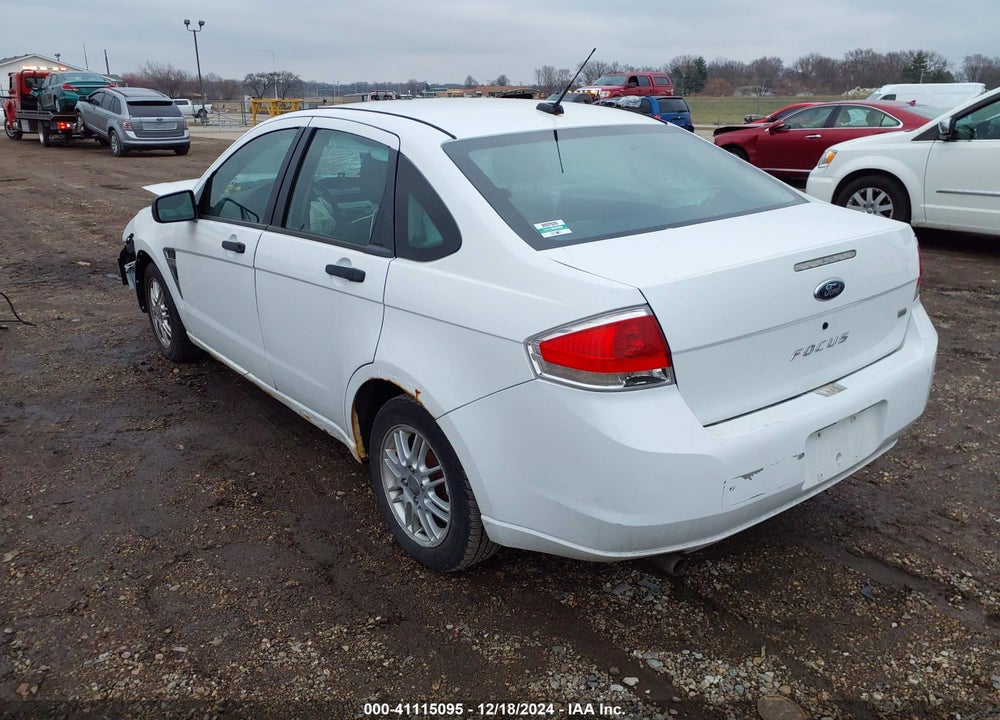 2008 FORD FOCUS VIN: 1FAHP35N18W113071