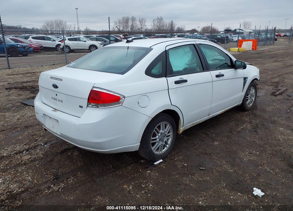 2008 FORD FOCUS VIN: 1FAHP35N18W113071