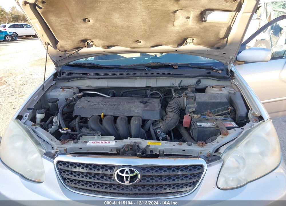 2005 TOYOTA COROLLA LE VIN: 1NXBR32E35Z408724