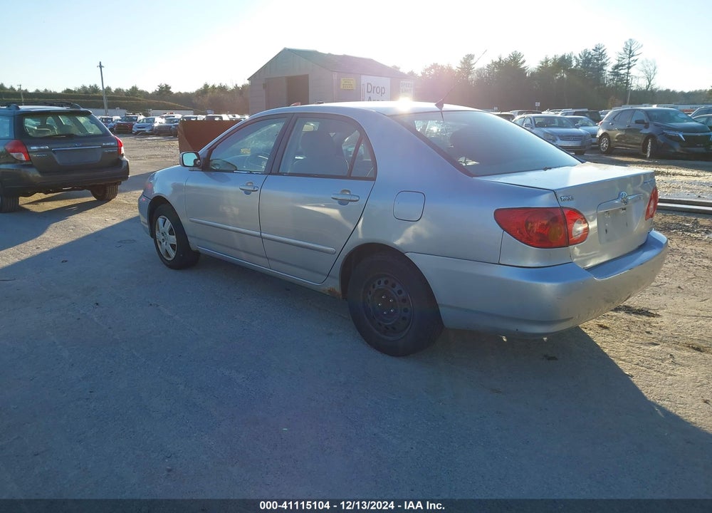2005 TOYOTA COROLLA LE VIN: 1NXBR32E35Z408724