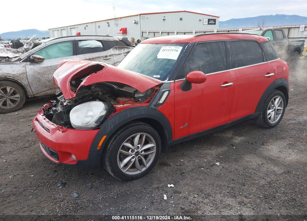 2014 MINI COUNTRYMAN COOPER S VIN: WMWZC5C54EWP37187
