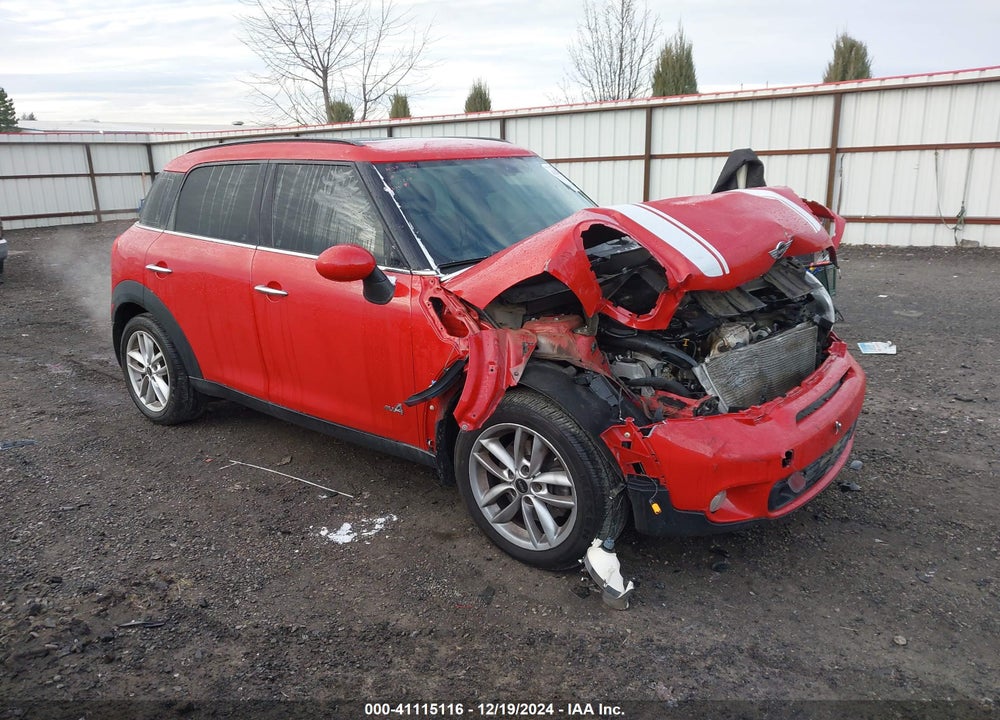 2014 MINI COUNTRYMAN COOPER S VIN: WMWZC5C54EWP37187